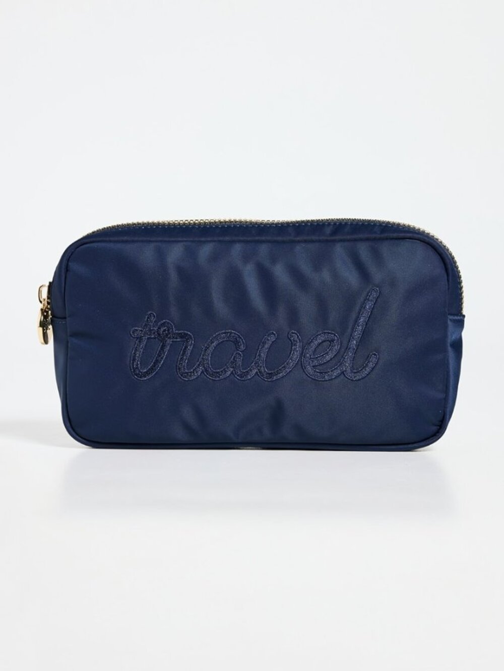 "Travel" Embroidered Small Pouch, Stoney Clover Lane